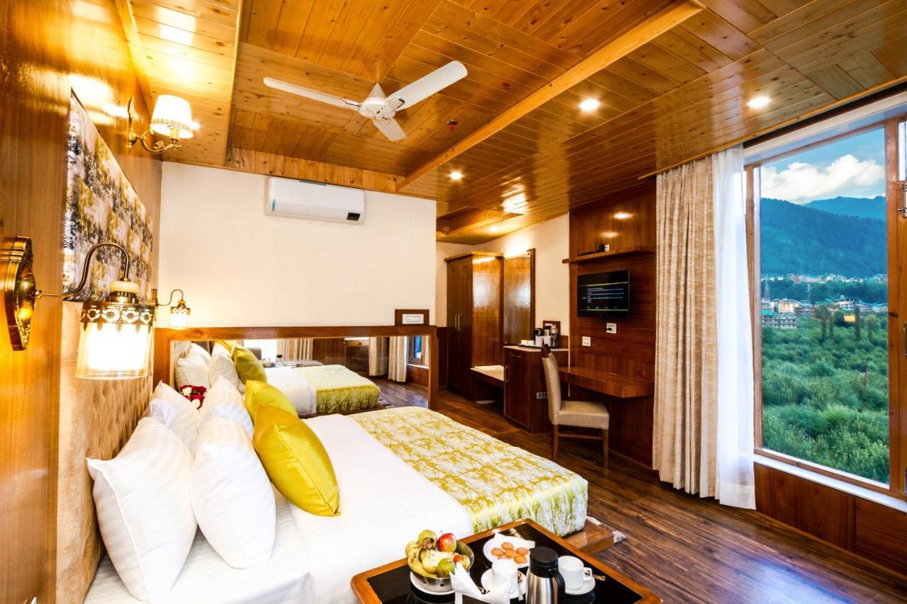 Suryansh Regency Manali Centrally Heated Air Cooled With Private Balconies Manāli Exterior foto