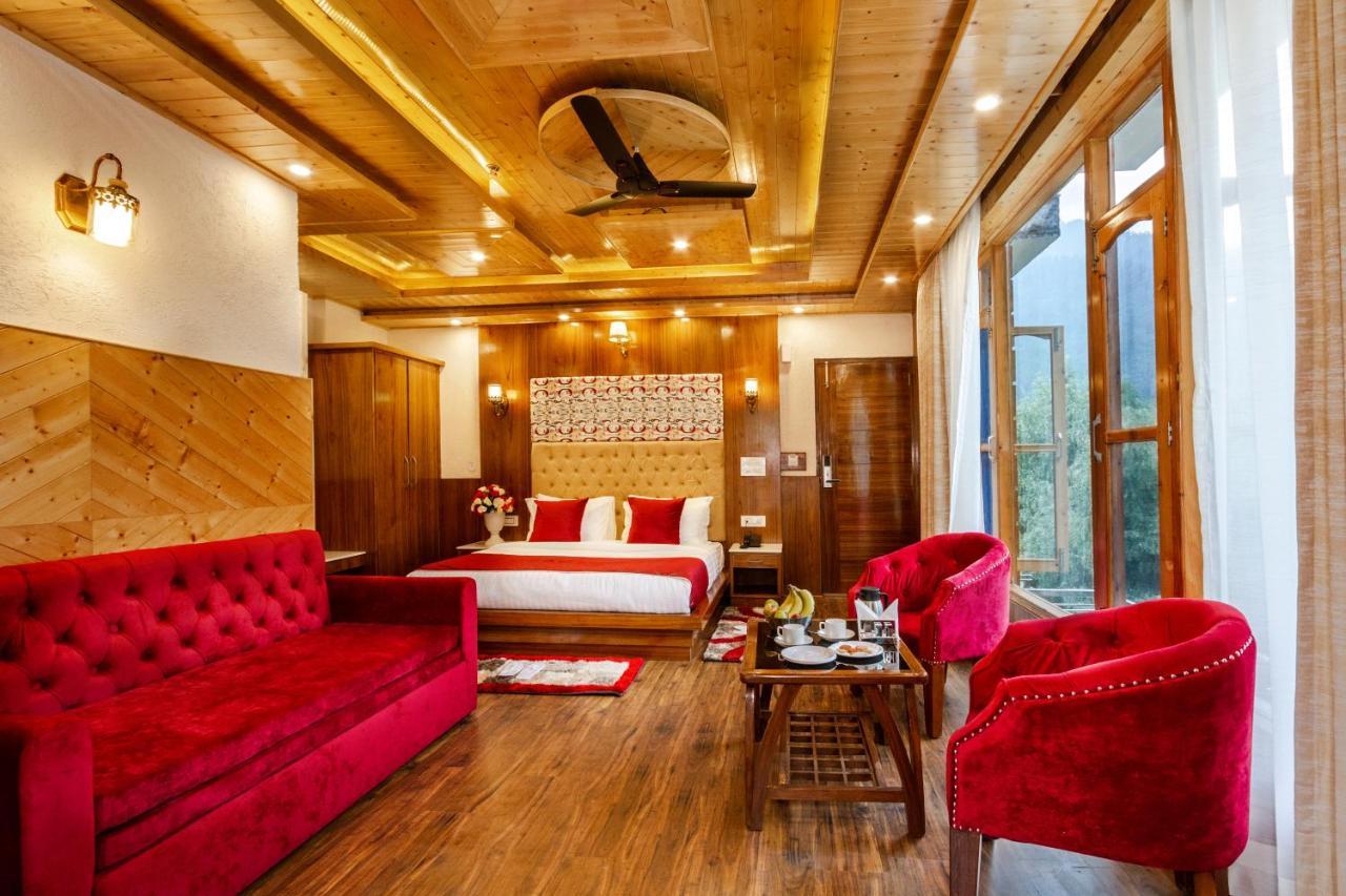 Suryansh Regency Manali Centrally Heated Air Cooled With Private Balconies Manāli Exterior foto