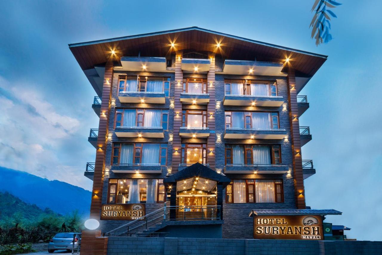 Suryansh Regency Manali Centrally Heated Air Cooled With Private Balconies Manāli Exterior foto