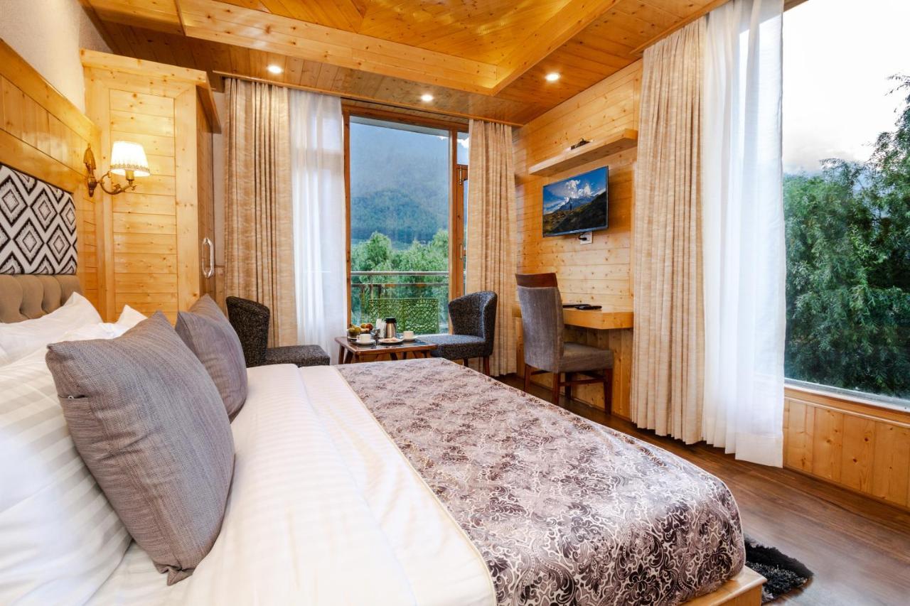 Suryansh Regency Manali Centrally Heated Air Cooled With Private Balconies Manāli Exterior foto