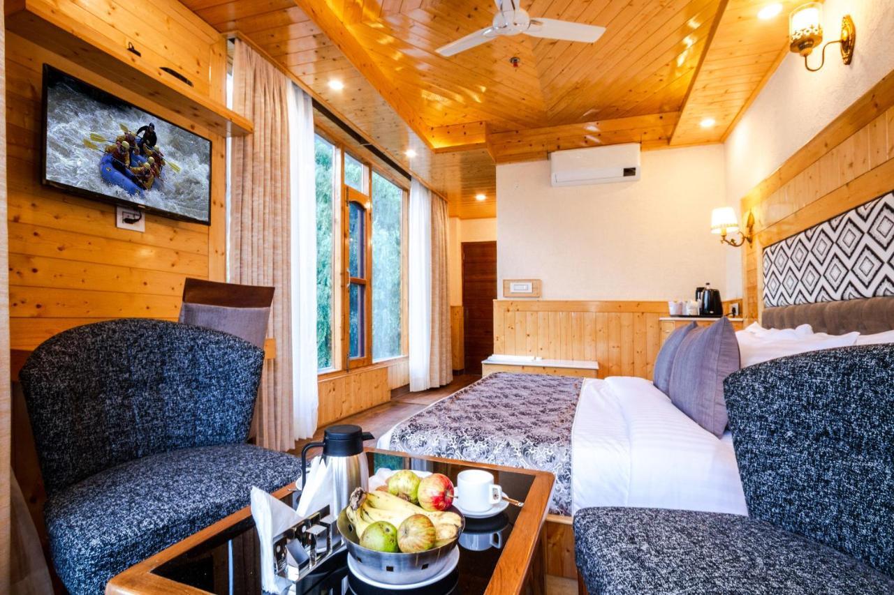 Suryansh Regency Manali Centrally Heated Air Cooled With Private Balconies Manāli Exterior foto